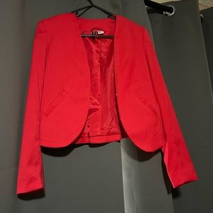 Red blazer